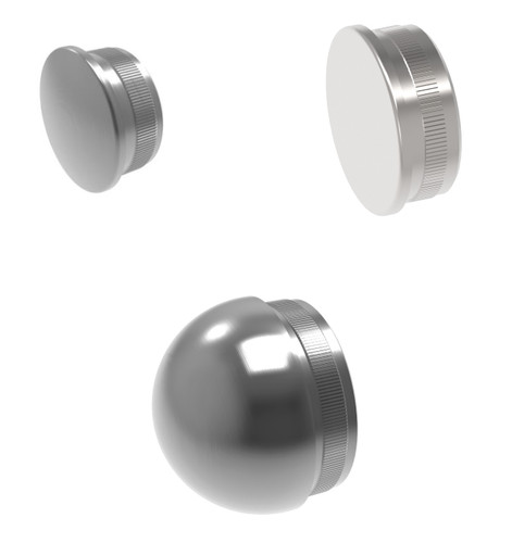 Acciaio inox endkappe tappi - inox,