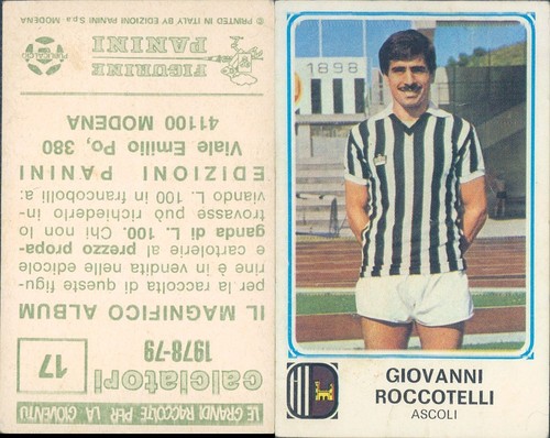 Calciatori panini 1978 - calciatori,