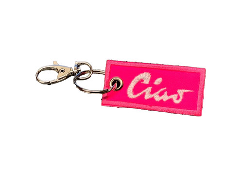 Portachiavi piaggio ciao rosa - ciao,