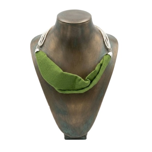 Collana boho chic - collana, verde