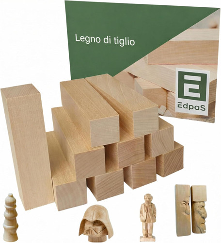 Blocchi per intaglio legno - intaglio, in