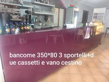 Bancone bar vetrina - bancone, +vetrina