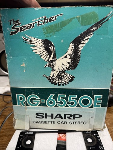 Cassa autoradio epoca sharp - d'epoca,