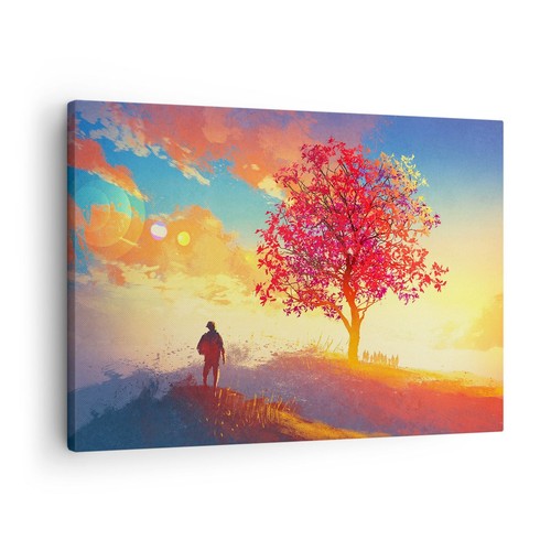 Quadro tela 70x50cm albero - quadro,