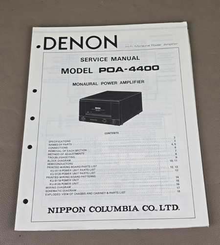Denon amplificatore potenza - denon,