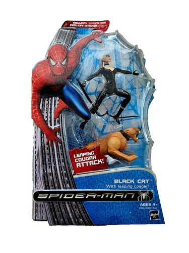 Modellino spiderman black cat - spiderman,