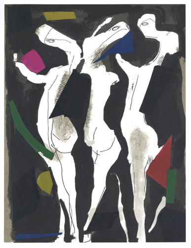 Marino marini litografia - marino,