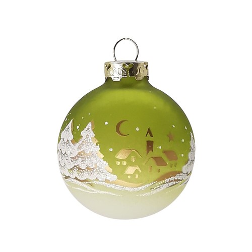 Pallina natale villaggio - pallina,