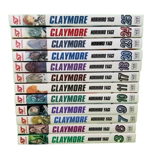 Lot claymore manga - ✅lot, 12