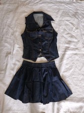Set jeans donna completo gonna - jeans,