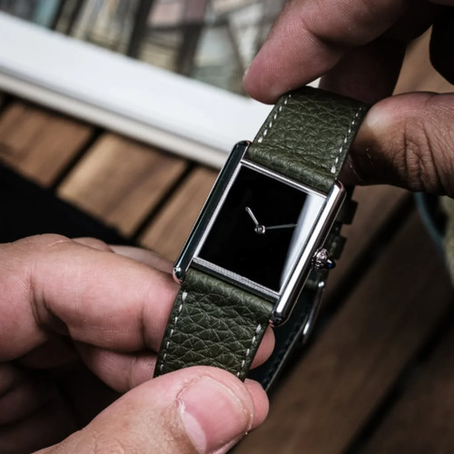 Orologio abito rettangolare - orologio,