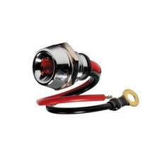 Red led light 24v recessed - red,