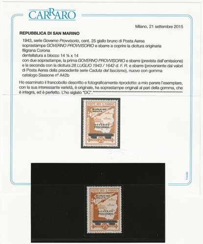 1943 san marino - marino,