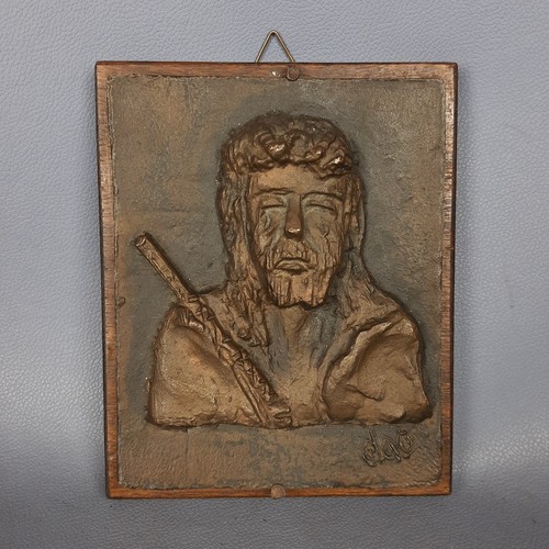 Scultura bronzo altorilievo - scultura,