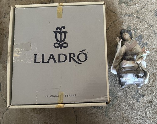 Lladro 01450 figurine geisha - lladro, #01450