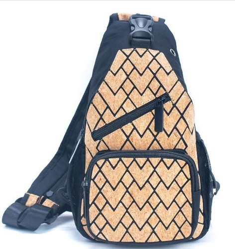 Cork sling bag chest shoulder - sling,