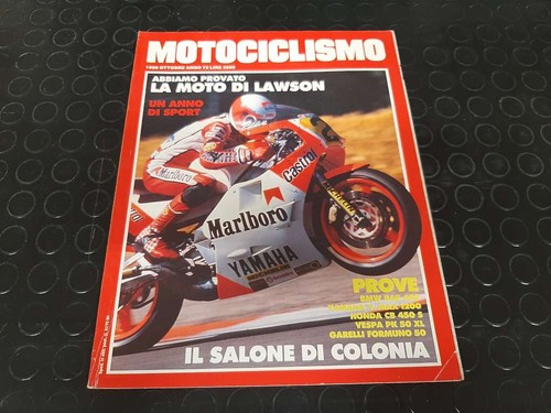 Motociclismo ottobre 1986 - motociclismo,