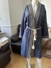 Zara embroidered belted kimono - zara,