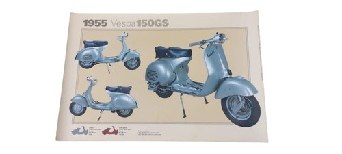 Poster plastificato vespa - poster,