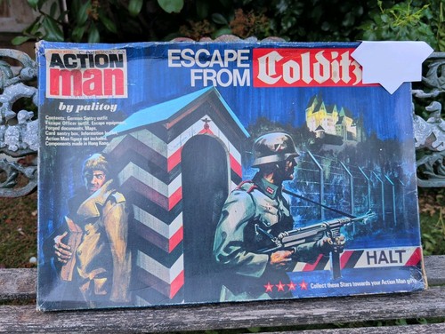 Vintage action man escape from - action,