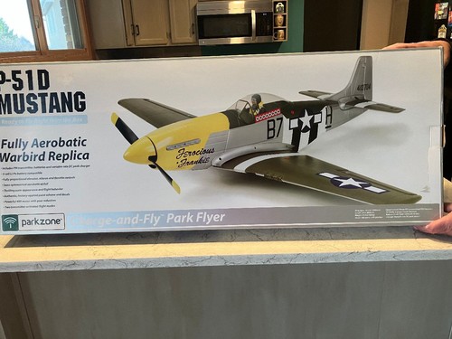 Parkzone 51d mustang rc - p-51d,