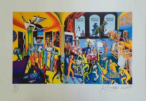 Mark kostabi fine - mark,