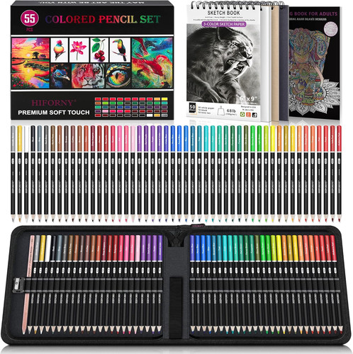 Set matite colorate per - set, 55