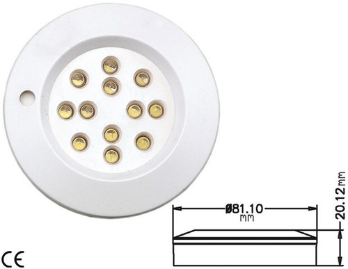 Plafoniera led luce calda - a,
