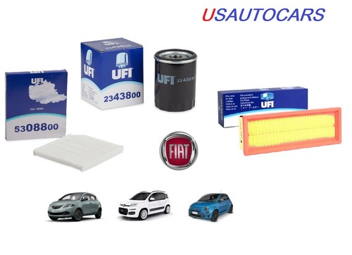 Kit tagliando tre filtri - tre, fiat