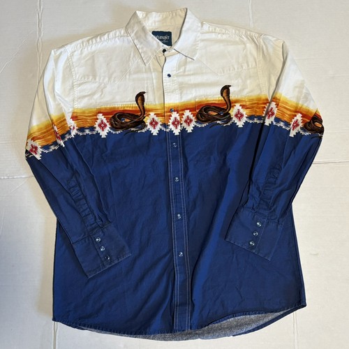 Vintage wrangler western pearl - wrangler,