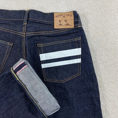 Jeans momotaro uomo rosa - jeans, 33