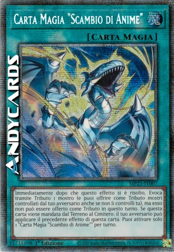 Carta magia scambio - carta, di