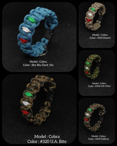 Bracciali paracord modello - ,