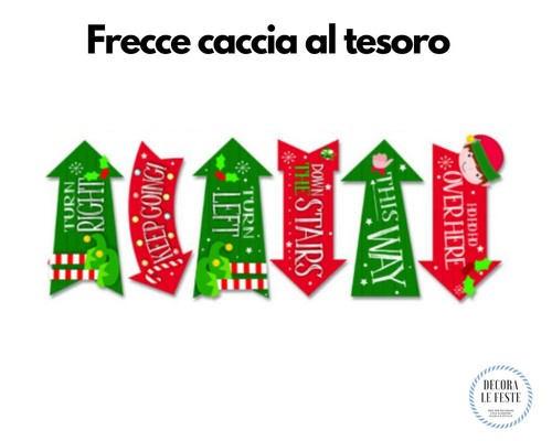 Frecce caccia tesoro - 15,