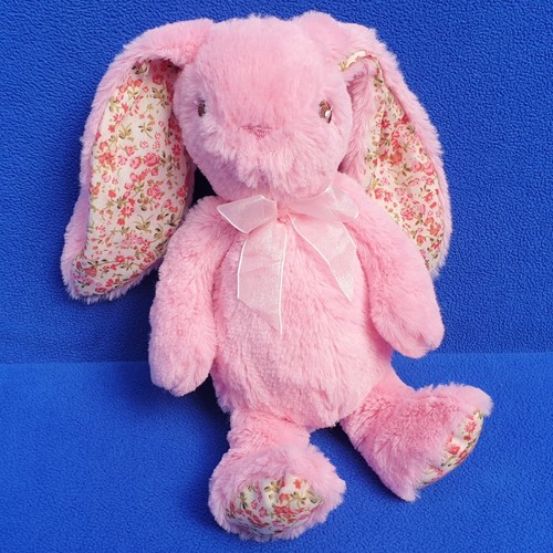 Coniglietto rosa peluche - coniglietto,