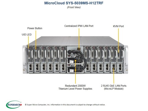 Supermicro 5039ms h12trf - supermicro, 5039ms-h12trf