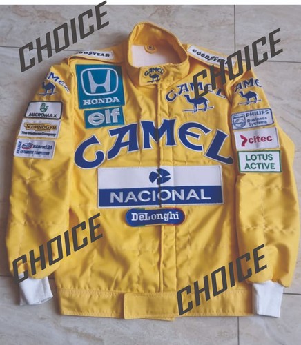 Giacca toppe ricamate - , ayrton
