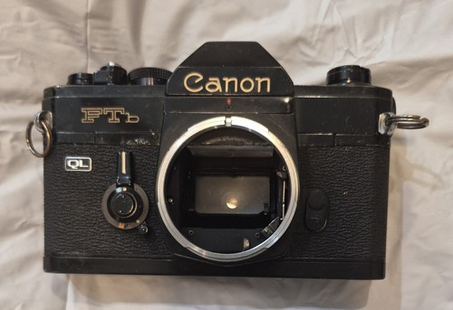 Corpo fotocamera canon ftb - canon, ql