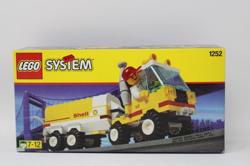 Lego system town shell tanker - town,