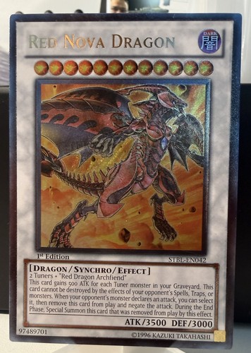 Red nova dragon - red,