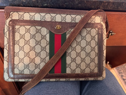 Borsa tracolla gucci con due - gucci,