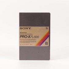 Sony dynamicron pro 500 - sony, pro-x/l-500