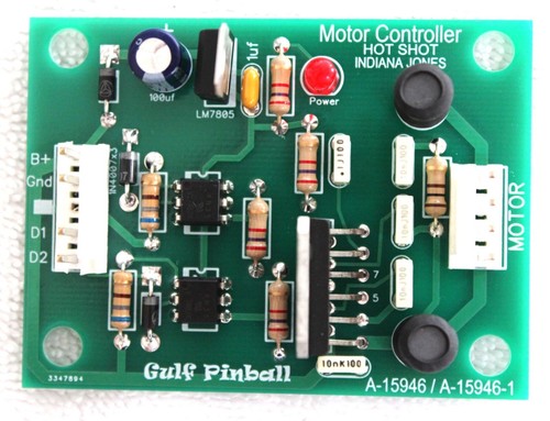 New motor controller board - -motor,