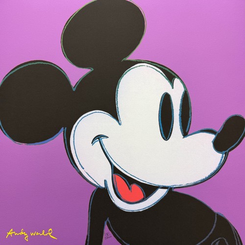 Andy warhol mickey mouse - ,