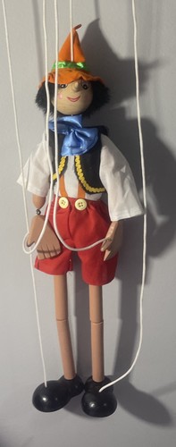 Pupazzo pinocchio vintage - vintage, in