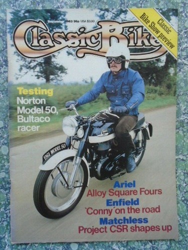 Classic bike magazine - bike, 1983