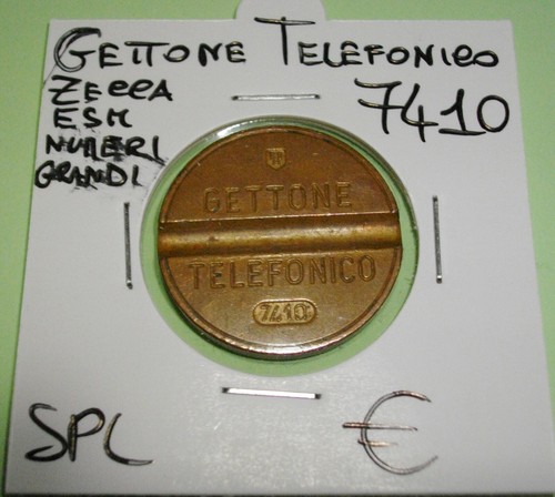 Gettone telefonico 7410 esm - gettone,