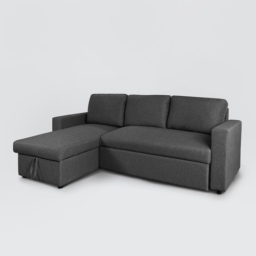 Divano letto con - penisola, e