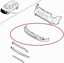 Originale fascia paraurti - fascia,