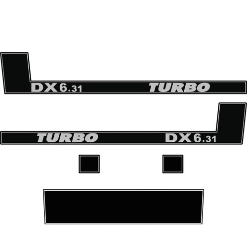 Adesivo deutz dx6 - adesivo, dx6.31